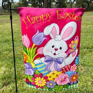 Happy Easter Yard Flag